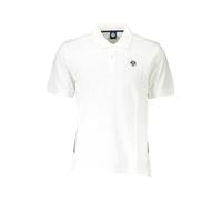 North Sails White Cotton Men Polo Shirt - L