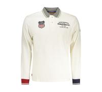 North Sails White Cotton Men Polo Shirt - XL