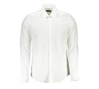 North Sails White Cotton Men Shirt - M