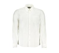 North Sails White Cotton Men Shirt - S