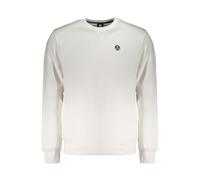North Sails White Cotton Men Sweater - S