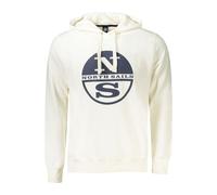 North Sails White Cotton Men Sweater - XXL