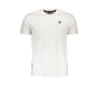 North Sails White Cotton Men T-Shirt - 3XL