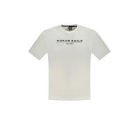 North Sails White Cotton Men T-Shirt - M