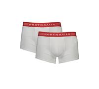 North Sails White Cotton Men's Boxer Briefs - S