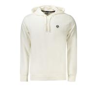 North Sails White Cotton Men's Hooded Sweatshirt - S