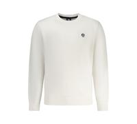 North Sails White Cotton Mens Sweatshirt - L