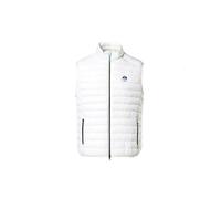 NORTH SAILS Zephyr Ultralight 100 grm - Gilet Uomo in tessuto New Nylon Soft riciclato con rivestimento idrorepellente (IT, Testo, M, Regular, Regular, White)