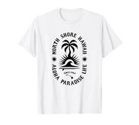 North Shore Aloha Paradise Hawaii Maglietta