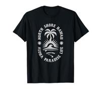 North Shore Aloha Paradise Hawaii Maglietta