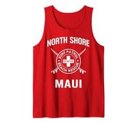 North Shore Maui Hawaii - Surf Patrol e Beach Rescue Canotta
