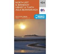 North Uist and Berneray/Uibhist a Tuath Agus Bearnaraigh (Map) OS Explorer Map