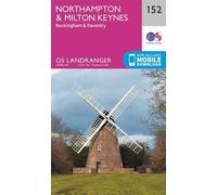Northampton, Milton Keynes,Buckingham & Daventry (Map) OS Landranger Map