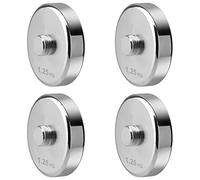 Northdeer 4 pesi singoli da 1,25 kg per manubri in acciaio da 7,5 kg (versione standard)