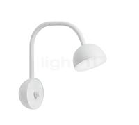 Northern Blush Lampada da parete LED, bianco opaco