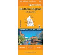 Northern England, Midlands 1:400.000: England North & the Midlands 502