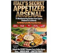 Northern Italian Cookbook: 3 regions liguria, piemonte, lombardy