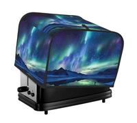Northern Lights 4 Fette Tostapane Coperture Trapuntate Pane Maker Copertura Piccolo Elettrodomestico Con Maniglia Per Casa Tavolo Cucina Decor