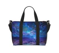 Northern Lights - Borsone da viaggio da 40 l, con tracolla regolabile, ideale per palestra, sport, pesca, caccia, viaggi