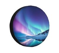 Northern Lights Copertura per Pneumatico di Scorta Impermeabile Antipolvere Auto Protezione Portatile per RV SUV Camion Rimorchi Accessori 16 pollici