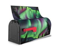 Northern Lights Pittura Stampa Riutilizzabile Casella Postale Copertura Impermeabile Mailbox Decor Magnetico Protezione Solare Unico