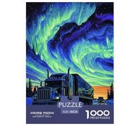 Northern Lights Puzzle 1000 Pezzi Educa Per Adulti E Bambini Dai 12 Anni, Intrattenimento Creativo Idea Regalo Per Lei O Lui Per Uomini E Donne 38x26cm/1000pcs