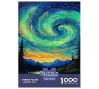 Northern Lights Puzzle 1000 Pezzi Educa Per Adulti E Bambini Dai 12 Anni, Intrattenimento Creativo Idea Regalo Per Lei O Lui Per Uomini E Donne 70x50cm/1000pcs