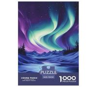 Northern Lights Puzzle 1000 Pezzi Educa Per Adulti, Gioco Di Famiglia, Regalo Romantico Per Uomini E Donne 70x50cm/1000pcs