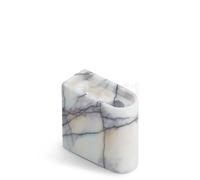 Northern Monolith Portacandele, low - marmo bianco , Vendita di giacenze, Merce nuova, Imballaggio originale