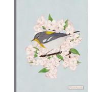 Northern Parula Notebook: A perfect gift for the bird lover to jot their notes, 7.5 x 9.25