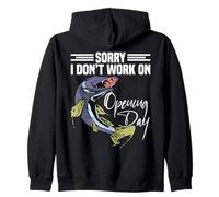 Northern Pike Fisherman - Canna da Pesca con Mulinello Felpa con Cappuccio