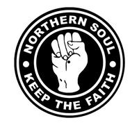 Northern Soul Keep the Faith DJ Slipmat vinile giradischi Deck