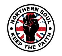 Northern Soul Keep the Faith DJ - Tappetino per giradischi in vinile
