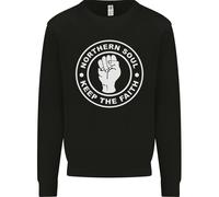 Northern Soul Keeping The Faith Dancing Uomo Sweatshirt Jumper