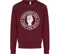 Northern Soul Keeping The Faith Dancing Uomo Sweatshirt Jumper