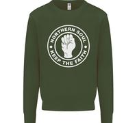 Northern Soul Keeping The Faith Dancing Uomo Sweatshirt Jumper