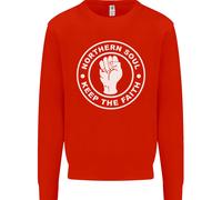 Northern Soul Keeping The Faith Dancing Uomo Sweatshirt Jumper