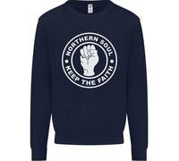 Northern Soul Keeping The Faith Dancing Uomo Sweatshirt Jumper