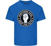Northern Soul Keeping The Faith Uomo Cotton T-Shirt Tee Top