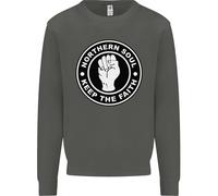 Northern Soul Mantenendo Il Faith Bambini Felpa Maglione