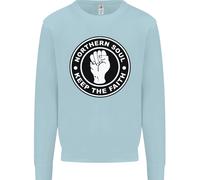 Northern Soul Mantenendo Il Faith Bambini Felpa Maglione