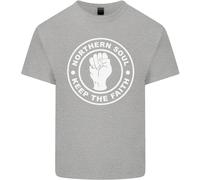 Northern Soul Mantenendo Il Faith Danza Uomo Cotone T-Shirt