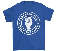Northern Soul Mantenendo Il Faith Danza Uomo T-Shirt 100% Cotone