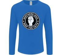 Northern Soul Mantenendo Il Faith Uomo Maniche Lunghe