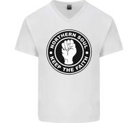 Northern Soul Mantenendo Il Faith Uomo Scollo A V Cotone T-Shirt