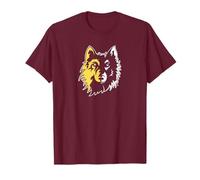 Northern State University Wolves Logo Maglietta