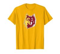 Northern State University Wolves Logo Maglietta