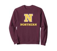 Northern State University Wolves N Logo Felpa