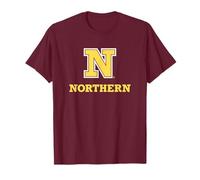 Northern State University Wolves N Logo Maglietta