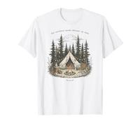 Northern Woods Whisper My Name Forest Camping Maglietta
